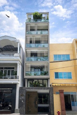 rất gấp bán mặt tiền nguyễn văn đậu, bình thạnh - dt 6 x 18m - 7 tầng - hđt 75 tr/tháng - giá 21 tỷ