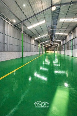 xưởng 850m 12x70 đường công 40f 24/24 bình tân nền epoxy