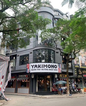 cho thuê nhà mặt phố trần thái tông, mặt tiền lô góc 20m, diện tích khủng 1200m, có hầm,thang máy