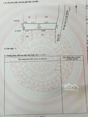 đất 117m(4,7x25) gần bờ hồ lạc long quân p.2 vũng tàu hẻm ôtô vị trí đẹp giá 7,9 tỷ tl