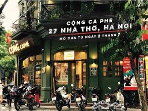 cho thuê nhà mặt phố nhà thờ, mặt tiền 9m, dt 350m2, chính chủ giá tốt
