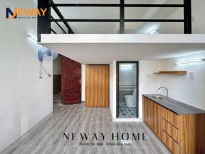 duplex full nội thất - cửa sổ trời - nhà mới xây - gần thạch lam