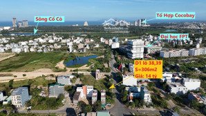 bán cặp đất đường 10m5 ngay cổng đại học fpt đà nẵng giá chỉ 13,5 tỷ