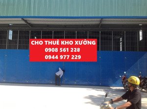 nhà xưởng cho thuê xuân thới thượng huyện hóc môn dt: 600m giá 28 triêu lh: 
