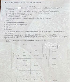 bán nền đất 144m2 đường số 59 thuộc khu dân cư văn minh sông giồng phường an phú quận 2 tp hcm