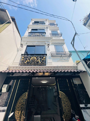 siêu phẩm 5 tầng mới đẹp - full nội thất cao cấp - phường hạnh thông giáp sát phú nhuận - bt