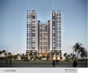 duy nhất căn hộ 75m2 tại chung cư fpt plaza 2, view công viên, núi, biển giá 3,4 tỷ - lh 