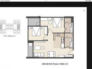 căn hộ cao cấp atera central - căn 2pn + 2wc