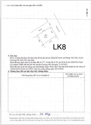 đất thổ cư - mặt tiền hơn 5m - nằm giữa khu quy hoạch cụm đô thị giáo dục