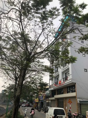 bán nhà mặt phố bờ sông sét, 65m2 x7t thang máy,oto vào nhà kd, buôn bán, vphòng cực tốt,31,5 tỷ