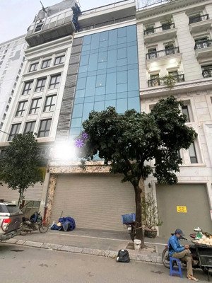 cho thuê tòa building mới xây 250m2*8.5t đầy đủ pccc | khu vực tây hồ