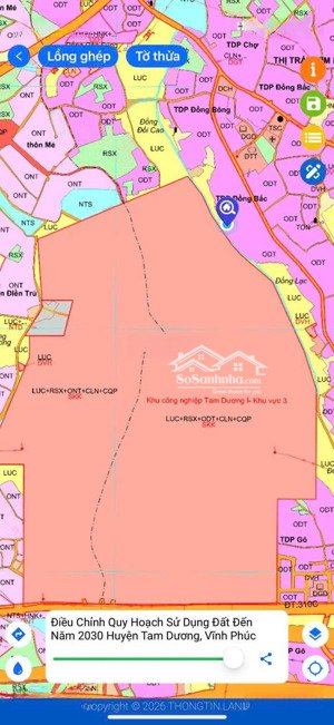 chính chủ bán gấp lô đất kim long, tam dương sát kcn tam dương 3, dt100m mt5m sẵn sổ giá 690 triệu