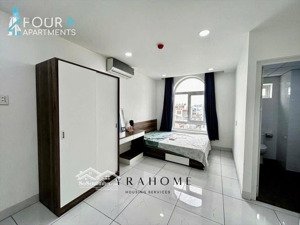cho thuê căn hộ cc mini bình thạnh cửa sổ thoáng, thang máy, hồ bơi tiện đi hàng xanh, q1