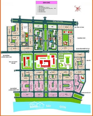bán nền đất kdc huy hoàng p thạnh mỹ lợi - tp thủ đức - vi trí đường 62 lô f