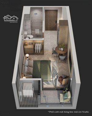 rẻ nhất 1,9tỷ studio 31,7m2 full nội thất cao cấp vốn 555t miễn gốc lãi đến t2/2029 free 1 năm pdv