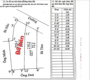 bán đất trục chính đại tự, 3,7 tỷ, 72,2 m2, hàng hiếm tại bắc ninh hot
