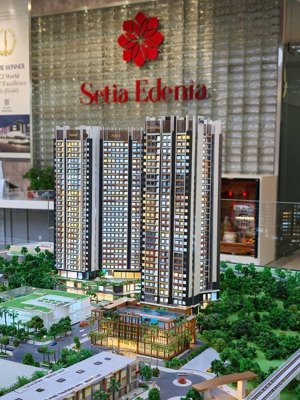 giỏ hàng cuối cùng setia edenia - căn góc 73m2 - thanh toán 5% - toà c view hướng nam siêu đẹp