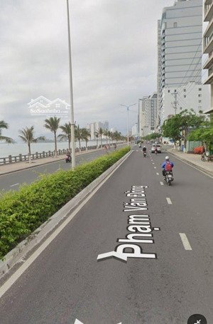 bán lô đất view trực diện biển mặt tiền phạm văn đồng, bắc nha trang