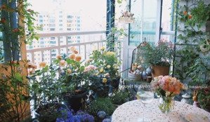 [cầu diễn] phòng nguyên sàn - full đồ - ban công hoa 10m2 - từ 4tr