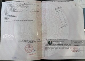 cặp đất mặt tiền đường nguyễn lâm. diện tích 200m2. cách biển 500m. giá bán 19 tỷ