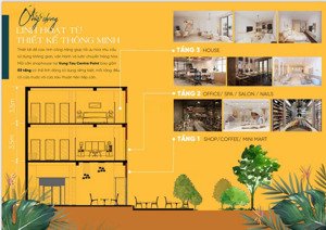 căn hộ tầng trệt shophouse mặt tiền 2/9 diện tích 400m2 tại dự án cao cấp vung tau centre point