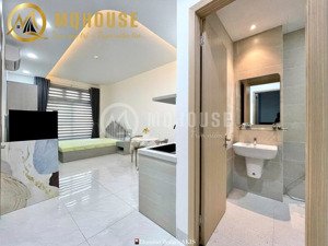 studio tông màu kem sang trọng - cửa sổ to lầu cao đón gió - nằm ngay trong khu biệt thự an ninh