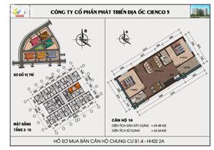 Cho thuê căn hộ 70m2 chung cư Thanh Hà Cienco5