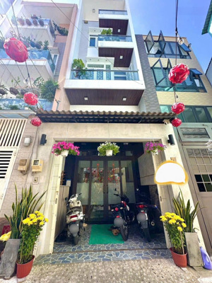 bán nhà mới hxh nguyễn văn công p3, dt 4x16m, 5 tấm giá 11.9 tỷ tl