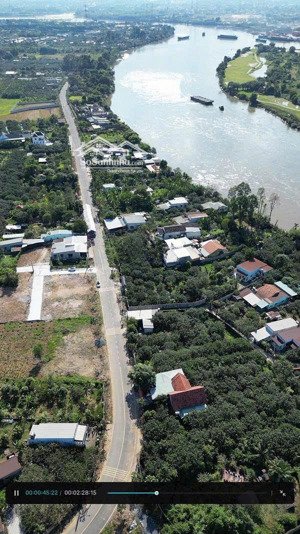 bán đất mặt tiền hương lộ 15 kinh doanh buôn bán - sổ hồng riêng thổ cư - 600tr nhận đất