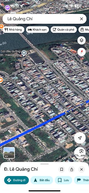 cho thuê đất lê quảng chí - hoà xuân