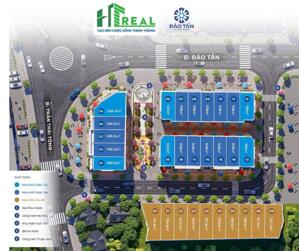 CHỈ CÒN VÀI CĂN CUỐI CÙNG – ĐÀO TẤN DIAMOND CITY Vị trí kim cương: Nhà Mặt tiền trục Đào Tấn – Trần Thái Tôn