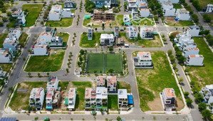 5tỷ8 lô đất 2 mặt tiền mỹ gia - gói 7, trục đường thông.