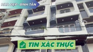 bán nhà đẹp 4 tầng hẻm 8m lê đình cẩn, p.tân tạo, q.bình tân, 4x16m, 7.5 tỷ