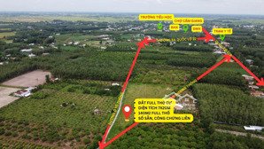 lô đất chỉ 240 triệu, 140m2 full thổ cư tại xã cẩm giang, tây ninh, alo lấy thông tin: 