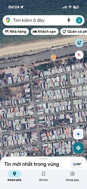 bán lô góc 2 mặt tiền đường 7m5 đặng huy trứ và nguyễn thuý- dt 128m2, giá 11 tỷ 5 tl