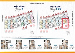 bán căn hộ bcons solary 2pn dt 63,5m2 hướng đn giá tốt nhất 2,32 tỷ, hỗ trợ vay 70% ân hạn lãi gốc