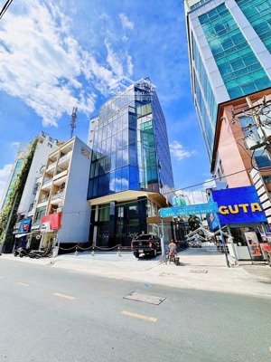 siêu phẩm nhà mặt tiền trần thị nghỉ p7, gò vấp, dt: 8.1x33m được xây hầm 6 tầng hđt: 90tr giá:39tỷ