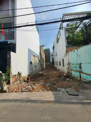 siêu phẩm khuôn đất đẹp. dt: 8x10m. hẻm 7m nơ trang long. tiện xây tòa nhà cao tầng