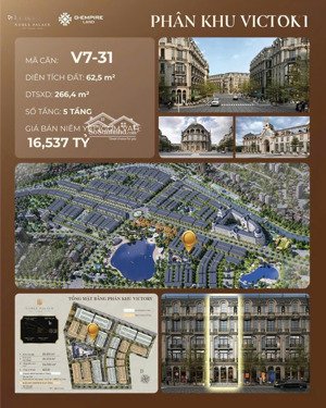 duy nhất căn lk hoa hậu đông nam gần trường học, gần công viên và gần đường chính giá chỉ 16 tỷ