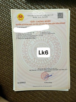 bán đất hiếm tại xã tiên tiến, 1,03 tỷ, 83,2m2, mặt tiền 4,5m, pháp lý đầy đủ