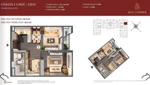 bán căn 1,5 ngủ sẻ khe siêu vip tại toà rose- dự án hoàng huy commerce