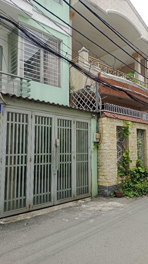 view, thông bờ kè, nhà 3 tầng xe hơi ngủ trong nhà, ngay công viên văn hoá gò vấp