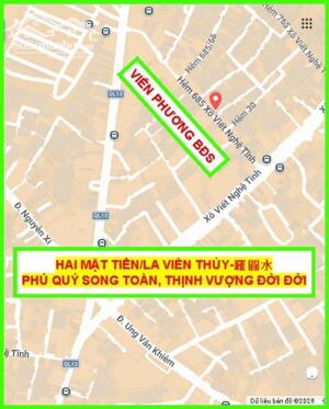 Bán gấp đất 2 hẻm xe ôtô Quận Bình Thạnh TP.HCM, Thanh Đa Bình Quới, giá rẻ nhất thị trường