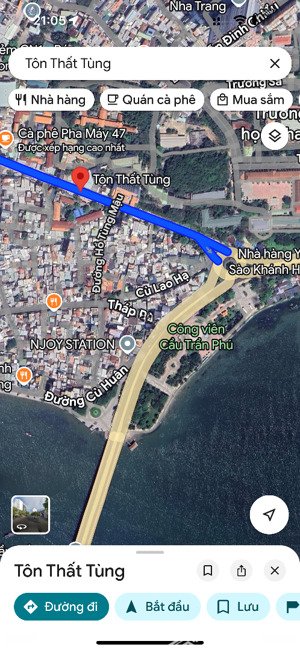 bán nhà 4 tầng mặt tiền đường tôn thất tùng gần sát biển nha trang