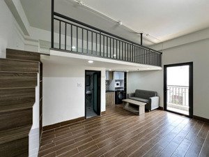 cho thuê căn duplex ban công - 40m2, 5tr9 máy giặt riêng, hẻm rộng tại nguyễn trãi , q1