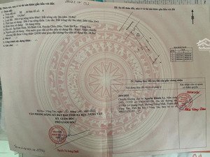 bán đất bình giã, châu đức 118m² khu dân cư hiện hữu giá 550 triệu