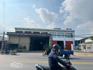 nhà xưởng 1300m2 mặt tiền tỉnh lộ 825, mỹ hạnh nam, long an, đang thuê 65tr/tháng, giá : 24.980 tỷ