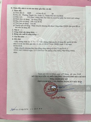 bán đất tại thạnh lộc 31 sát sông sài gòn dt 9,5x24,5 thổ cư full hxh 7m kdc hiện hữu giá 11,3 tỷ