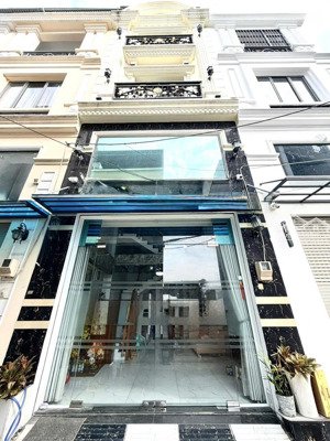 nhà đẹp 4 tầng - mặt tiền đường xe hơi - sát bên phạm hữu lầu quận 7 - nhỉnh 7 tỷ