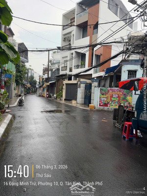 bán nhà riêng lô góc p.10 tân bình - 84m2 ngang 5,6m hiếm chuẩn xây chdv